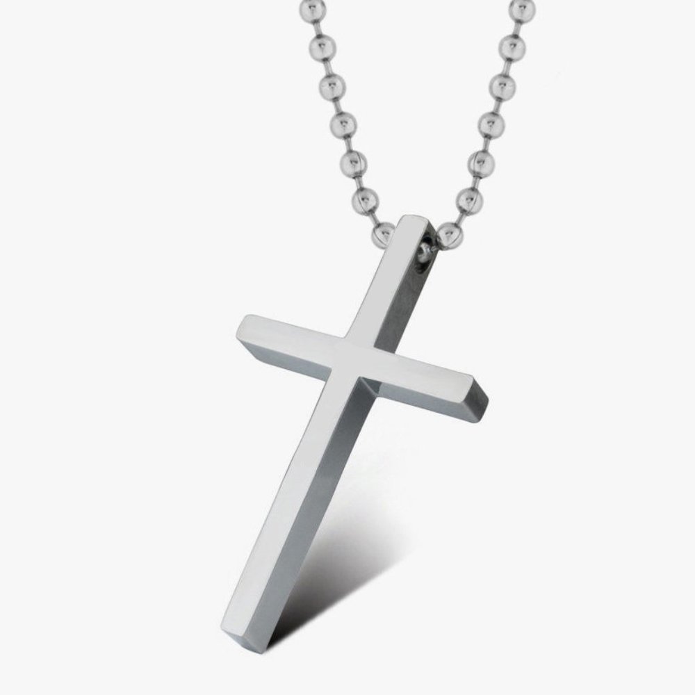 Stainless Steel Cross Necklace